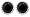 10k White Gold Milgrain Black Diamond Stud Earrings (1 cttw)