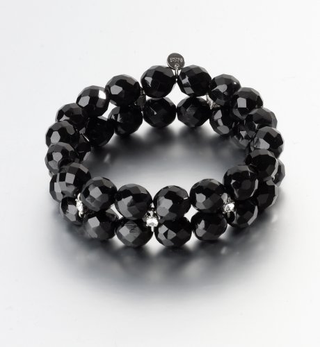 Jet Sparkle Scrunchie Bracelet