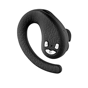 AUKEY Bluetooth Headset Bluetooth 4.0 Kopfhörer Ohrhörer Schwarz mit Mikrofon kompatibel mit Android IOS Windows Bluetooth Geräte drahtlose Headset (EP-B9 Schnecke)