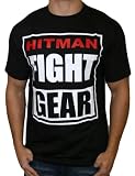 HITMAN TAPOUT The Vision Mens Graphic Print UFC MMA Cage Fighter Short Sleeve T-Shirt Tee Top
