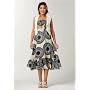 Women's Lauren Kiyomi Printed Voile Strapless Dress (Maternity) - More Colors Available