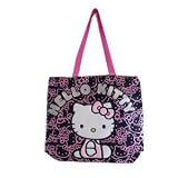 Hello Kitty Tote Bag Black 81414