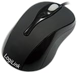 Produkt-Bild: LogiLink Maus optisch USB Mini mit LED schwarz