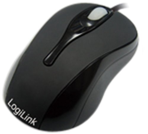 LogiLink Maus optisch USB Mini mit LED schwarz Preisvergleich
