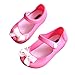 YING LAN Summer Children Jelly Fish Shoes Bow Toddler Kids Candy Color Sandals