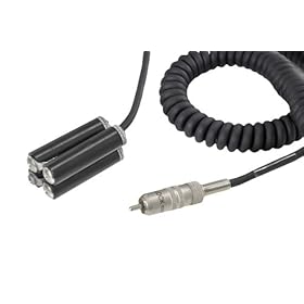 QUANTUM MB5 MODULE FLASH CABLE (FITS CANON 580EX, PROMASTER 7500DX, VIVITAR 730 AFC)