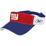 Reebok New York Giants White 2008 Pre-Season Coaches Adjustable Visor