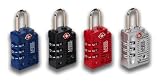 Lewis N. Clark TSA Indicator ® 3 Dial Combination Lock
