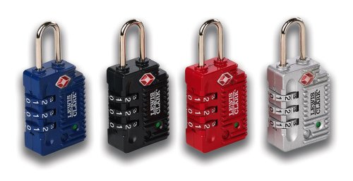 Lewis N. Clark TSA Indicator 3 Dial Combination Lock