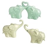 Grasslands Road, Being Mindful, Magnetic Elephant Salt & Pepper Shaker Set # 463446