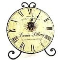 Desk or Table Top clock Chateau Bordeaux with Stand