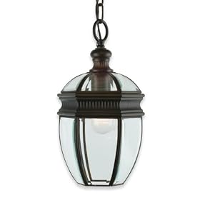 Royce Lighting RL2166 PORB Bayou Outdoor Pendant Lantern Oil Rubbed Bronze with Clear... by Royce Lighting