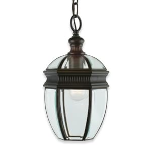 Royce Lighting RL2166 PORB Bayou Outdoor Pendant Lantern Oil Rubbed Bronze with Clear... by 