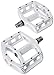 Wellgo MG-1 Magnesium Sealed Platform Pedal, 9/16-Inch, White