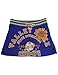 Flowers by Zoe - Girls Skort, Royal, Grey (Size 4)