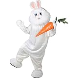 Deluxe Bunny Rabbit Adult Mascot Standard Size Fits up to Chest Size 42 (ST)
