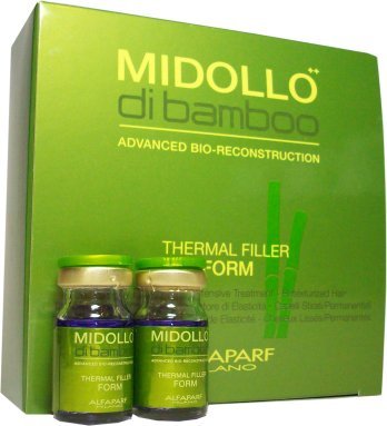 Alfaparf Milano Midollo Di Bamboo Thermal Filler For Normal Hair, 6 x 0.17 oz