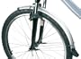 Zefal Paragon Hybrid Bicyle Fender Set (Black, 45mm)