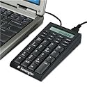 Kensington Notebook Keypad/Calculator with USB Hub, 19-Key Pad 72274