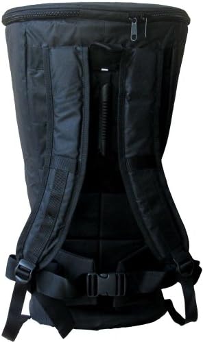 Black Heavy Duty Djembe Case by Freedom Drums-24" x 14" (XL)