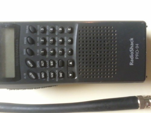 Radio Shack Pro 94 1000 Channel Police Scanner