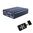 HDMI to Composite 3RCA / S-video Converter Adapter with 3RCA Cable S-video Cable w/ AGPtek USB 2.0 All in one card reader