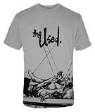 FEA Men's The Used Strings Mens Tee,Storm Grey,Medium
