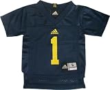 Michigan Wolverines Infant -No. 1- Replica Football Jersey - 12 months
