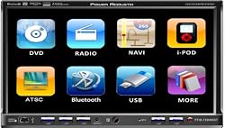 PowerAcoustikPTID-7350NRBT6.95-InchIn-DashWidescreenTFT/LCDMonitorwithDVD