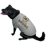 NHL Boston Bruins Gray Dog T-shirt (Large)