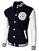 H2H Mens Slim Fit Cotton Varsity Baseball Bomber Jacket Of Various Styles