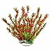 AquaTop Plastic Freshwater Aquarium Plant, Red/Green, 17