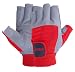 Segelhandschuhe Rückseite Spandex Farbe Rot