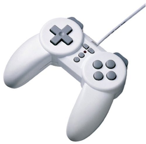 SANWA SUPPLY USB�Q�[���p�b�h �z���C�g JY-P69UW