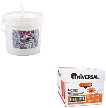 KITTXLL100UNV21200 - Value Kit - Gymwipes Anti-Bacterial Bucket of Wipes (TXLL100) and Universal Copy Paper (UNV21200)