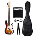 Rocktile Groover's Pack PB E-Bass Set sunburst, 6-teilig