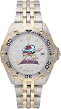 NHL Colorado Avalanche Men's All Star Watch Stainless Steel Bracelet