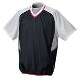 NIKE（ナイキ） ベースボール ウェア メンズ ダイヤモンドレディウーブンアンラインドS／Sトップ ダークオブシディアン／ホワイト