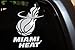 Miami Heat Car-automobile Window Decal 7