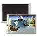 Ms Fr 2810 f.188 Navigators using an.. - 3x2 inch Fridge Magnet - large magnetic button - Magnet