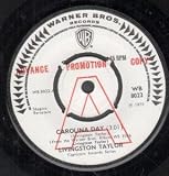 CAROLINA DAY 7 INCH (7" VINYL 45) UK WARNER BROS 1970