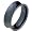 Alef - size 6.25 Black Titanium Ring