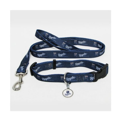 Kansas City Royals Dog Collar & Leash Set