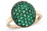 1 3/4 Carat Emerald 14K Yellow Gold Ring