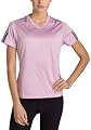 adidas Women's Response Short-Sleeve Tee,Magic Berry/Noble Ink,Large