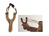 Holz Steinschleuder Zwille Retro Schleuder aus Holz schön klassische Fltische auch super für Kinder von MEIERLE & Söhne