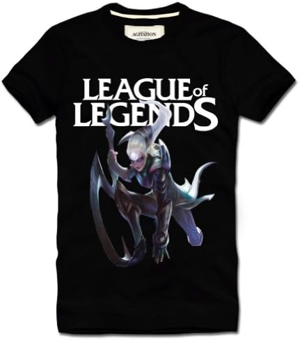Vogue Gallery League of Legends Diana Short Sleeve T-shirt,Black,M