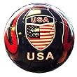 USA International Soccer Ball Blue