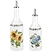 Portmeirion Botanic Garden Sunflower & Hydrangea Oil & Vinegar Drizzler Set