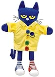 MerryMakers Pete the Cat and His Four Groovy Buttons Hand Puppet, 14.5-Inch